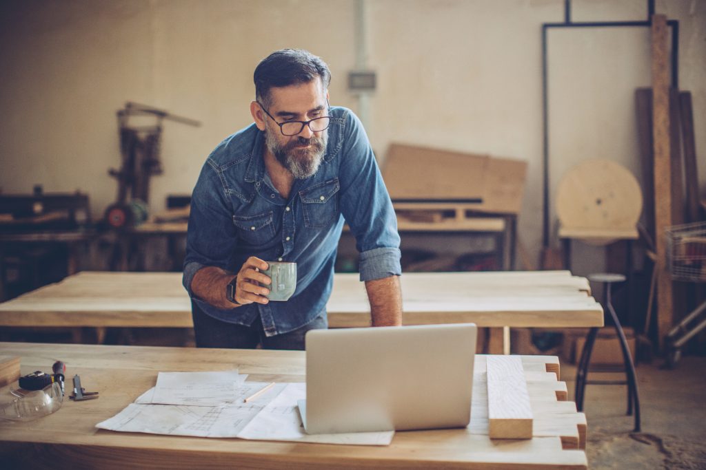 Man with Coffee