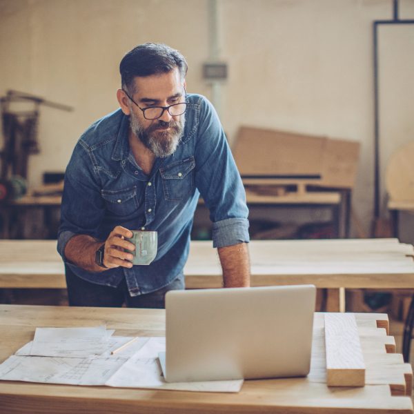 Man with Coffee